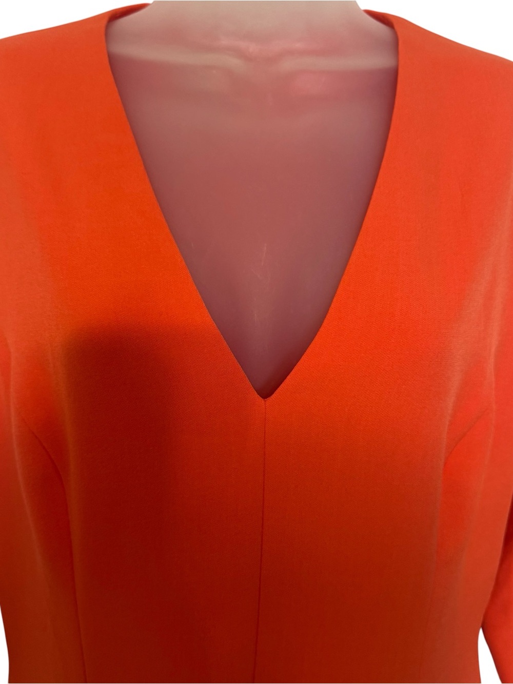 NWT ANNE KLEIN BEAUTIFUL V-Neck 3/4 Sleeve Dress SIZE: 12 #CL - Picture 2 of 10